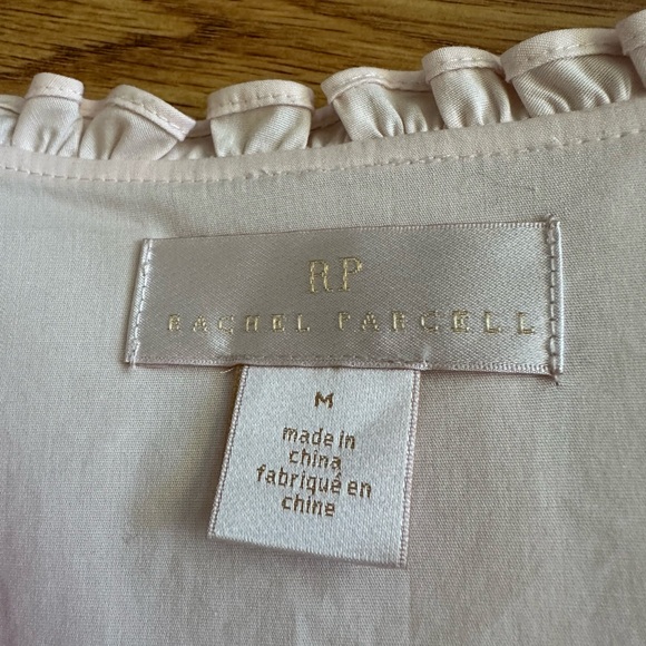 NWT Rachel Parcell Pink Ballerina Wrap Top M - Picture 11 of 13